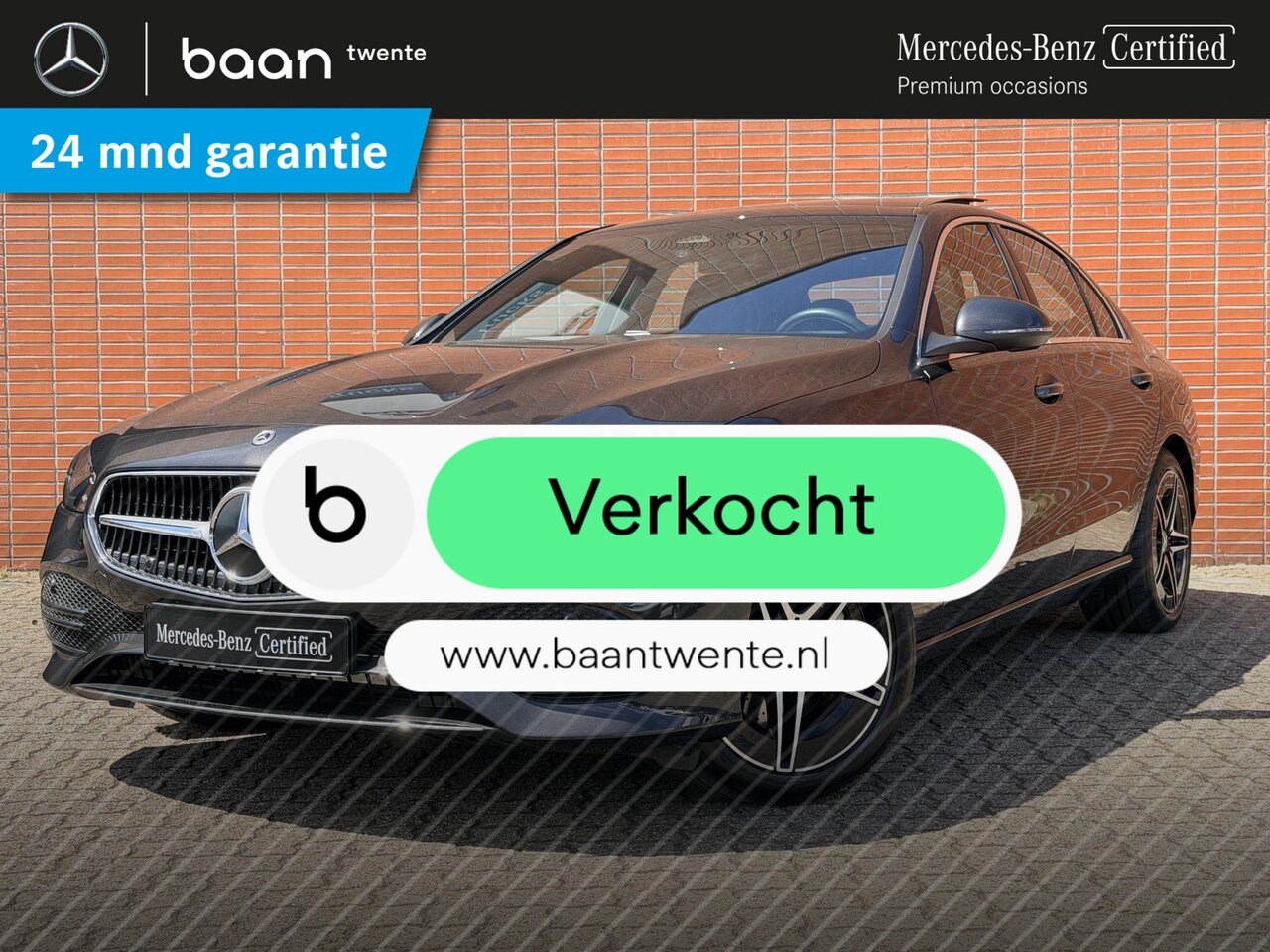 Mercedes-Benz C-klasse - C 300 e Business Line Luxury | Panoramadak | Trekhaak | Achteruitrijcamera | Stoelverwarmi - AutoWereld.nl