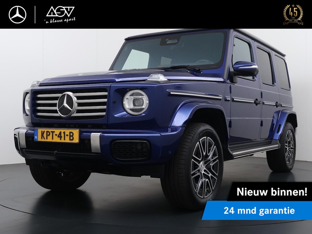 Mercedes-Benz G-klasse - 580 met EQ-Technologie 116 kWh | Schuifdak | Burmester 3D Surround System | Verwarmde Voor - AutoWereld.nl