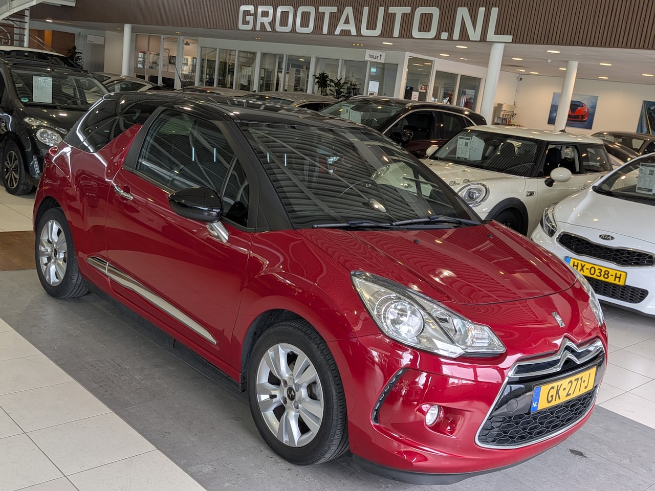 Citroën DS3 - 1.2 PureTech So Chic Airco, Cruise Control, Stuurbekrachtiging - AutoWereld.nl