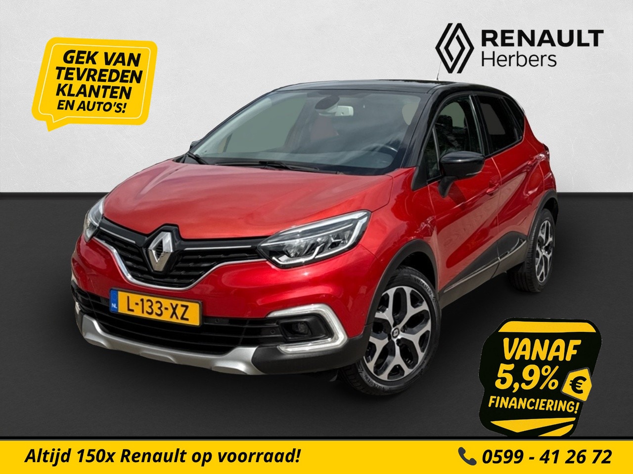 Renault Captur - 1.2 TCe Intens BOSE / TREKHAAK / CAMERA / CRUISE - AutoWereld.nl