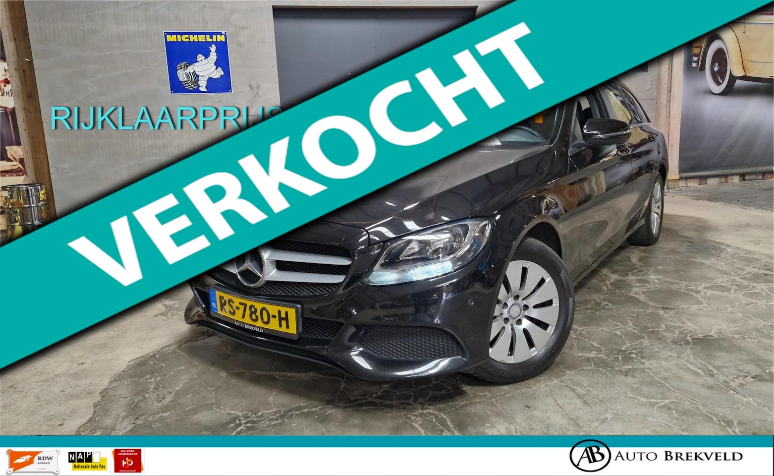 Mercedes-Benz C-klasse Estate - 220 CDI Ambition 170PK | Rijklaarprijs | Camera | Navi | PDC | Cruise | Clima | NAP - AutoWereld.nl