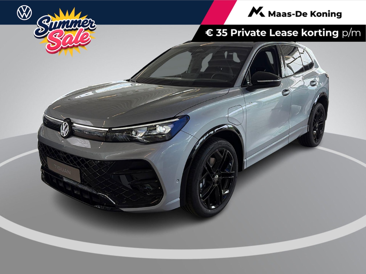 Volkswagen Tiguan - R-Line Edition 1.5 eHybrid 204 PK 6 versn. DSG · Black Style Pakket · Panoramaschuif-kante - AutoWereld.nl