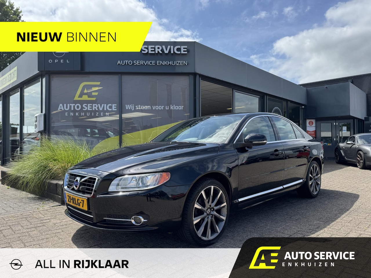 Volvo S80 - 1.6 T4 Summum "prachtige directie auto" | Camera | Leer | Clima | 4x all season | PDC - AutoWereld.nl