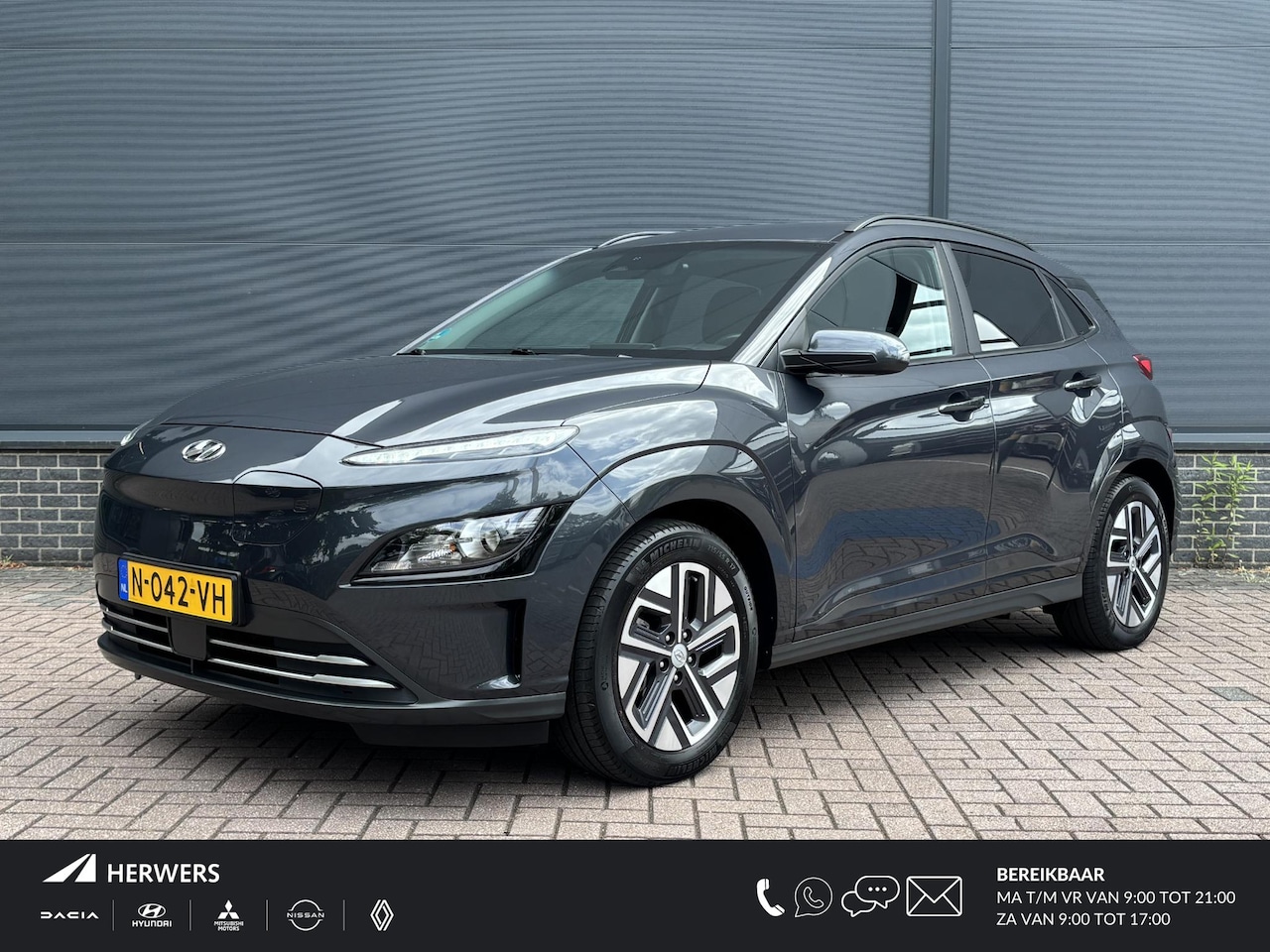 Hyundai Kona Electric - EV Fashion 64 kWh / Afneembare Trekhaak / Dealer Onderhouden / Origineel Nederlands / 100% - AutoWereld.nl