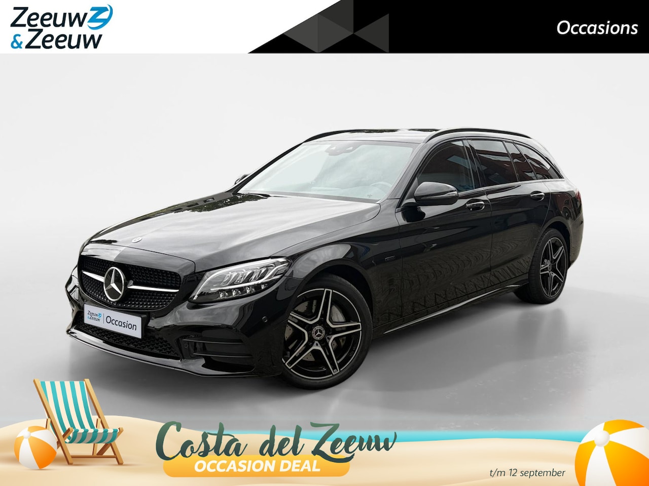 Mercedes-Benz C-klasse Estate - 300 e | Apple Carplay/Android Auto | Verwarmbare Voorstoelen | Privacy Glass | Climate Con - AutoWereld.nl