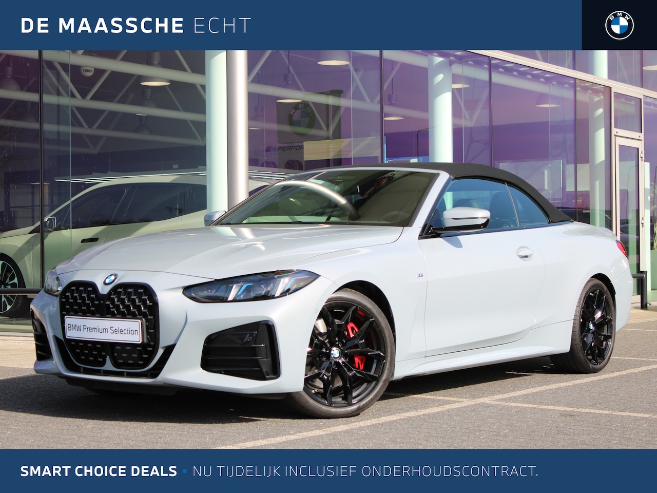 BMW 4-serie Cabrio - 420i M Sport Automaat / Air Collar / Parking Assistant Plus / Comfort Access / Stuurverwar - AutoWereld.nl