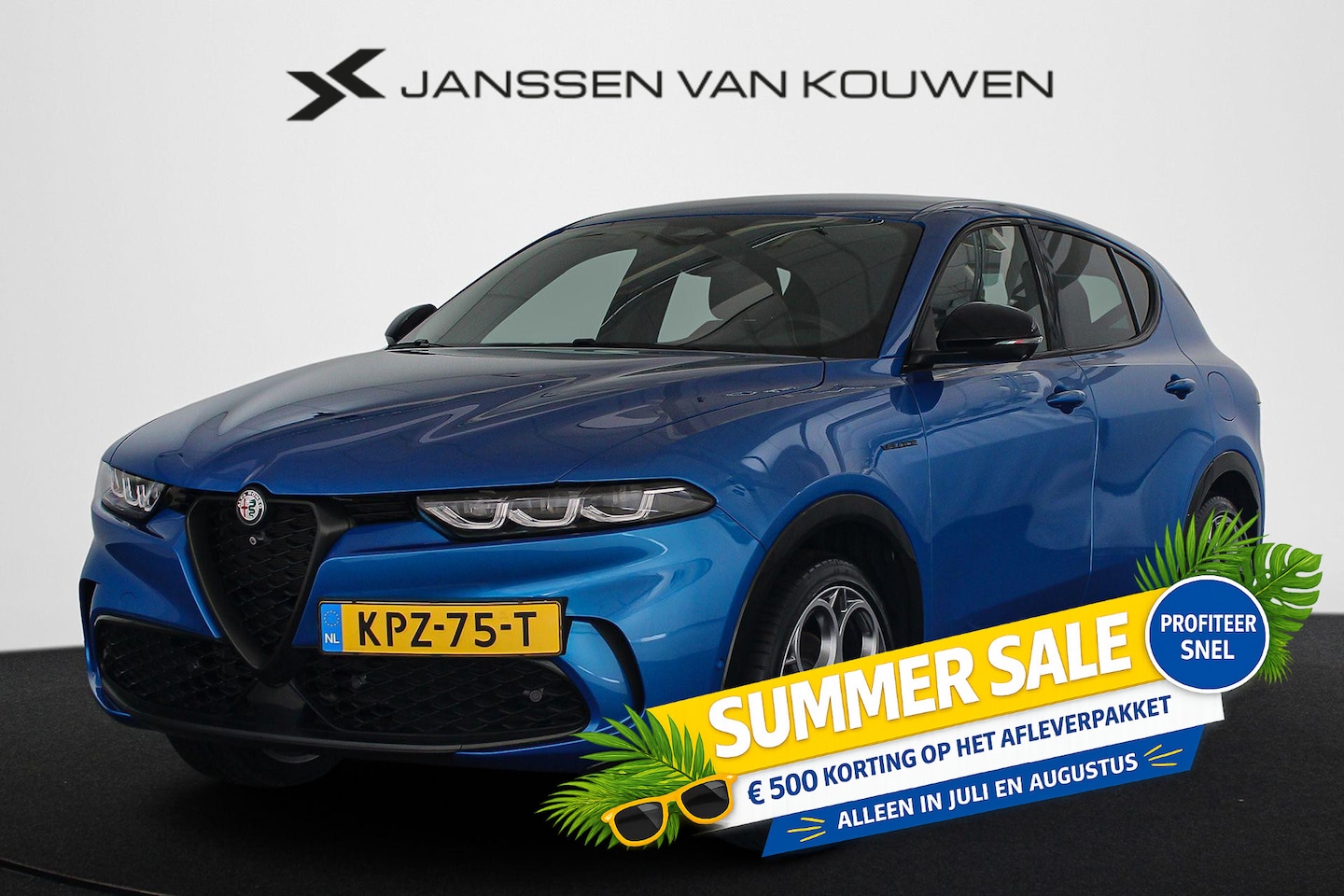 Alfa Romeo Tonale - 1.3T PHEV Veloce Leder Stoelventilatie Stoelverwarming Harman Kardon Keyless - AutoWereld.nl