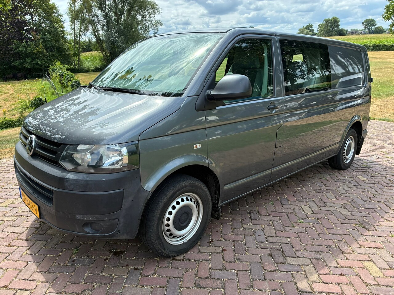 Volkswagen Transporter - 2.0 TDI 114pk MARGE L2 DUBBELE CABINE DC AIRCO - AutoWereld.nl