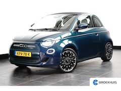 Fiat 500 C - 42 kWh La Prima By Bocelli | Achteruitrijcamera | Cruise control | Apple Carplay |