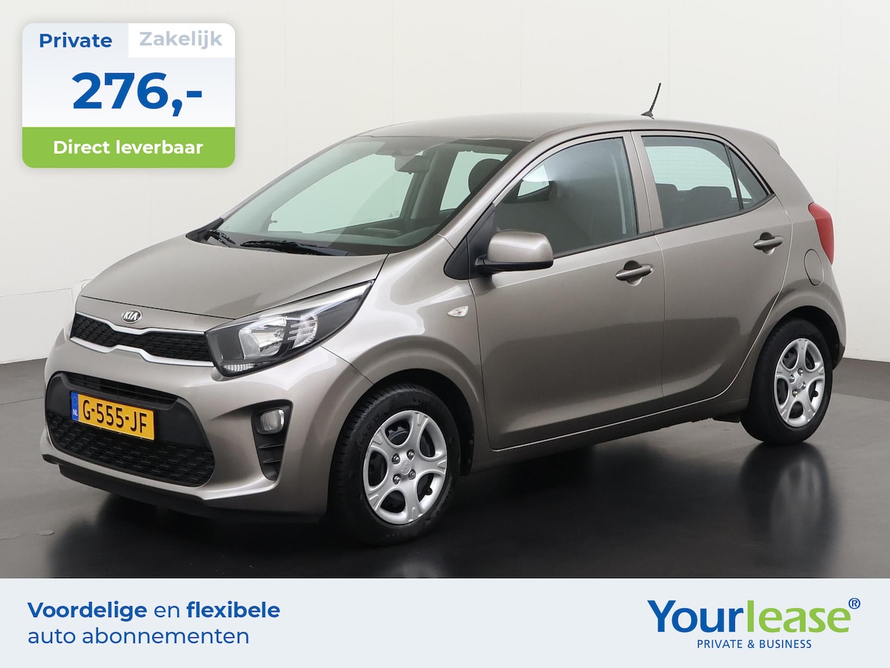 Kia Picanto - 1.0 CVVT ComfortLine | All-in 276,- Private Lease | Direct uit voorraad - AutoWereld.nl