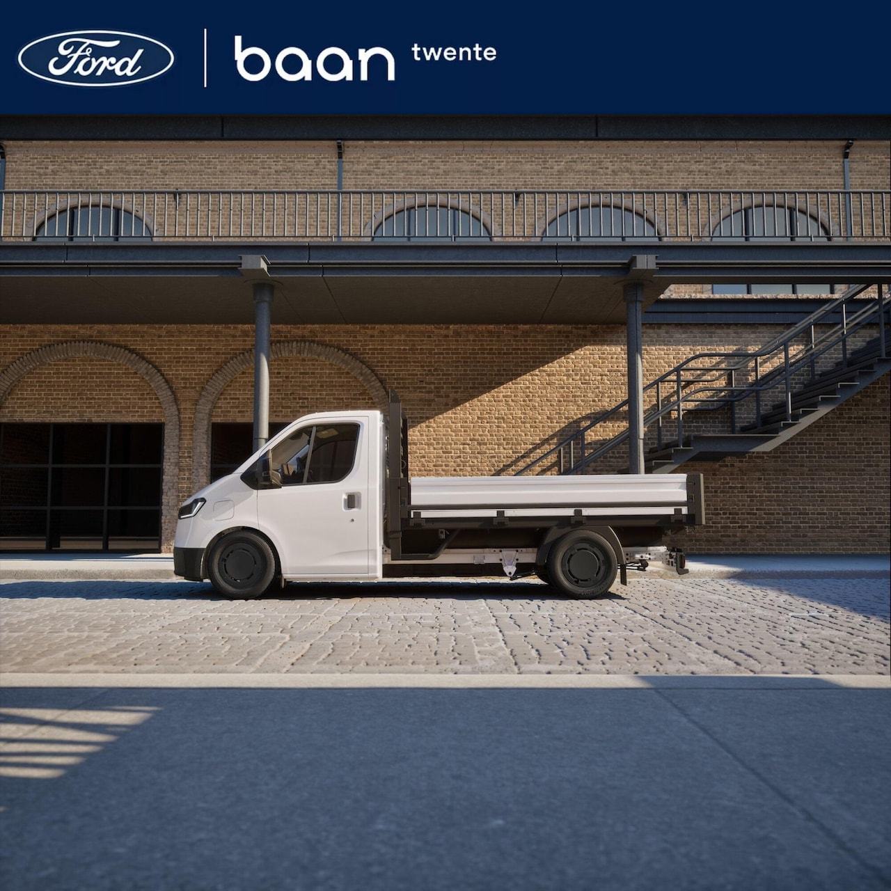 Ford Transit City - 300 L2 chassis Trend 56 kWh 150 PK | zonder opbouw | - AutoWereld.nl