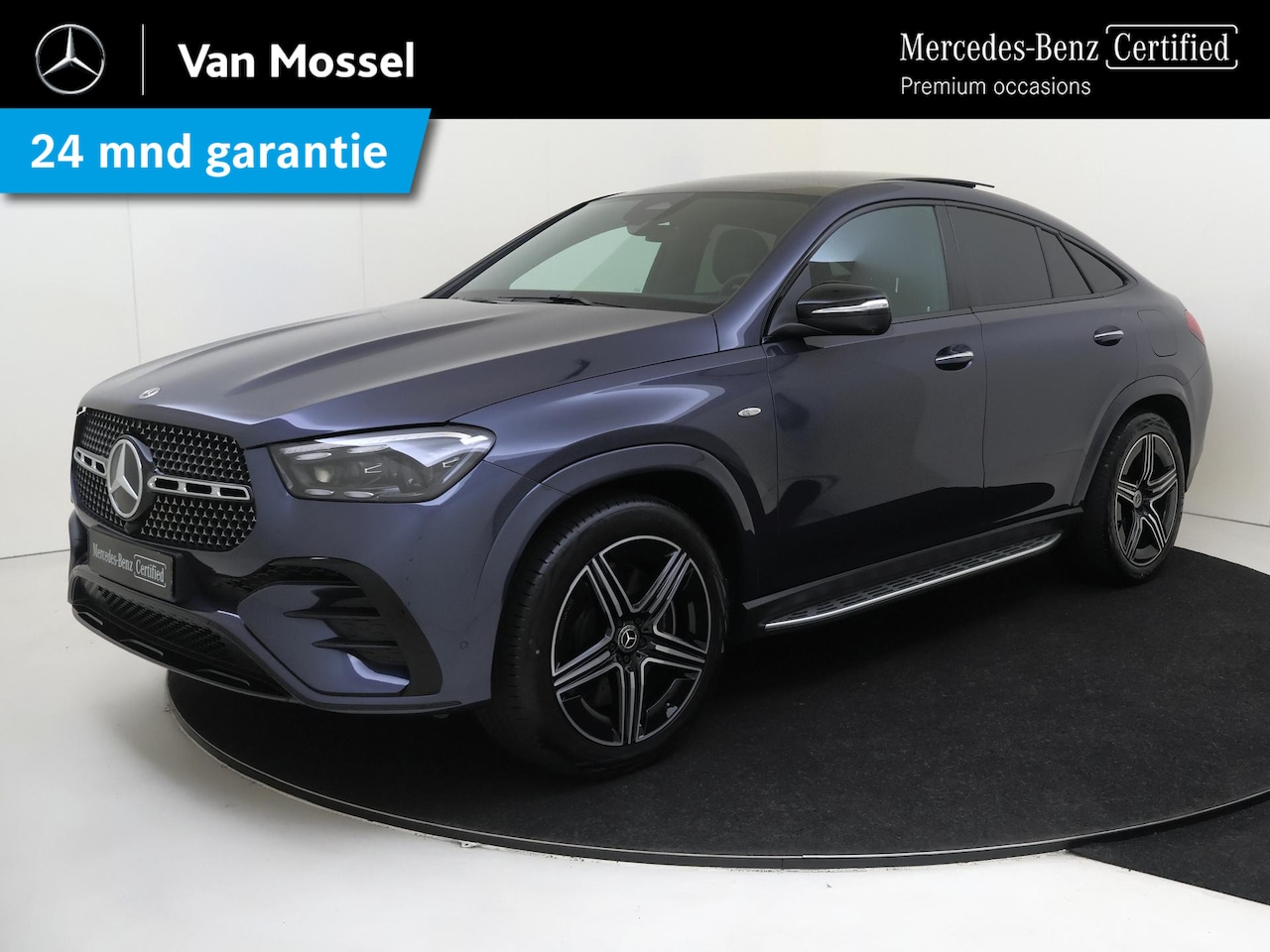 Mercedes-Benz GLE-Klasse Coupé - 400 e 4MATIC AMG Line Premium / Panoramadak/ Burmester/ 21 inch/ AIRMATIC/ El. Trekhaak - AutoWereld.nl
