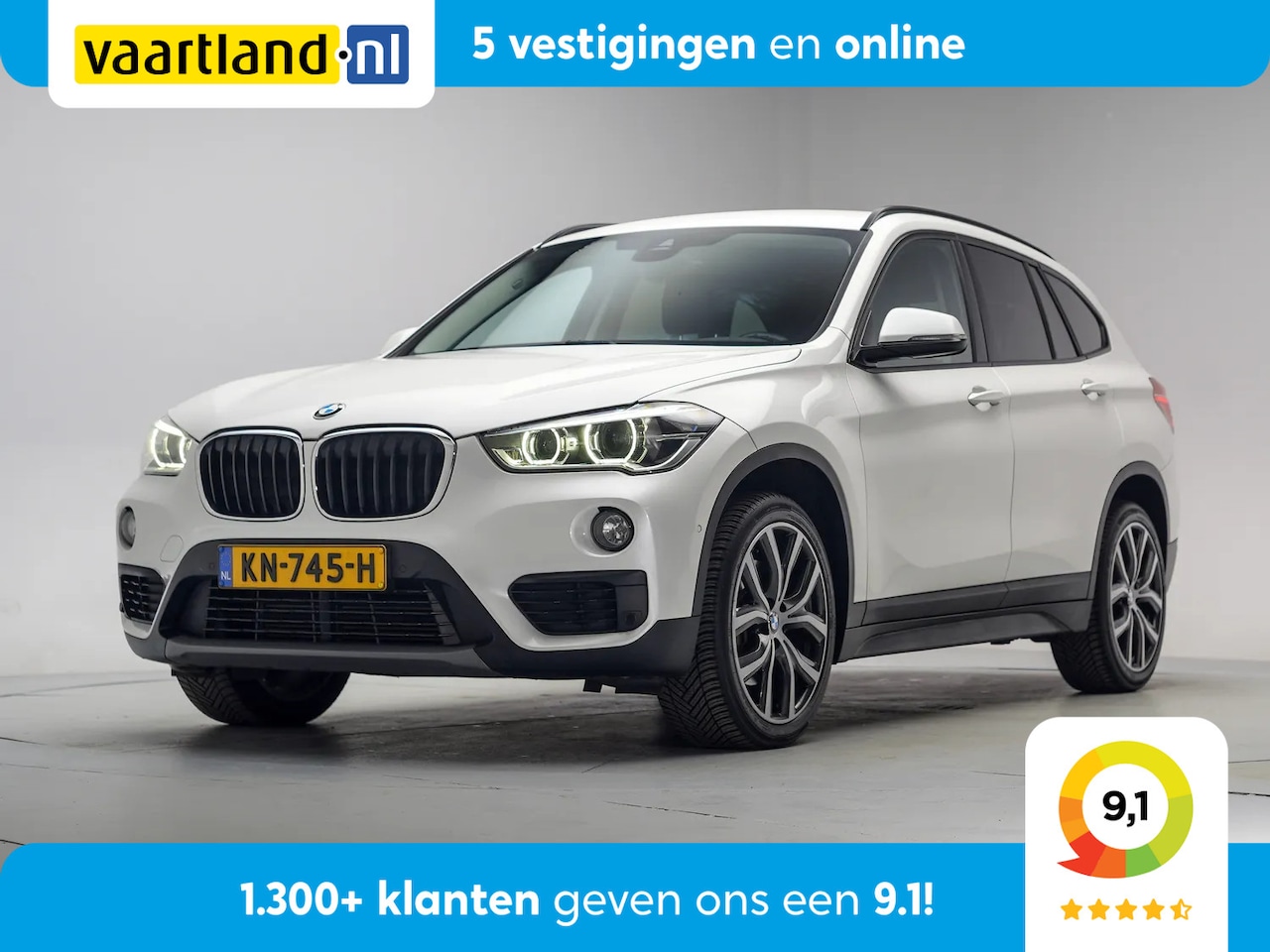 BMW X1 - 20i 192pk High Executive Sport Aut. [ Leder Head-up Stoelverwarming LED Navi ] - AutoWereld.nl