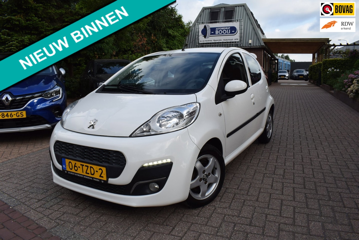 Peugeot 107 - 1.0 Active 5 DEURS/AIRCO/LMW 14 INCH/NL-AUTO MET NAP/ELEKTRISCH PAKKET - AutoWereld.nl