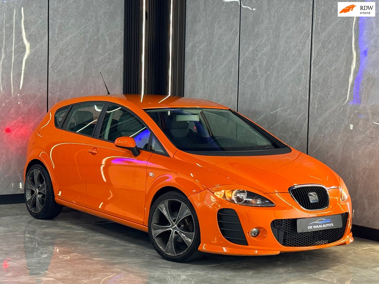 SEAT Leon - 1.4 |Cupra Pakket|Navi|Airco|Oranje|Velgen|Boekjes - AutoWereld.nl