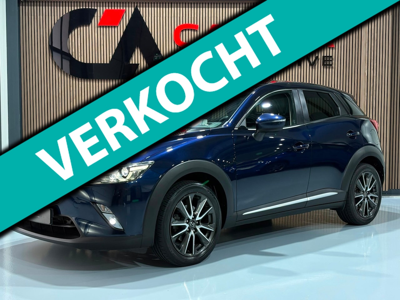 Mazda CX-3 - 2.0 SkyActiv-G 120 GT-M / Start Stop / HUD / Lederen Bekleding / Stoel Verwarming / - AutoWereld.nl