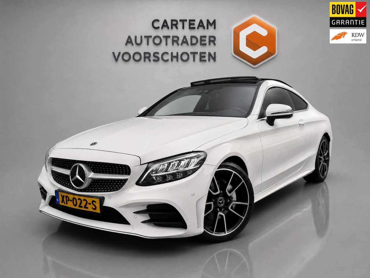Mercedes-Benz C-klasse Coupé - 180 Premium Plus Pack |Pano| - AutoWereld.nl