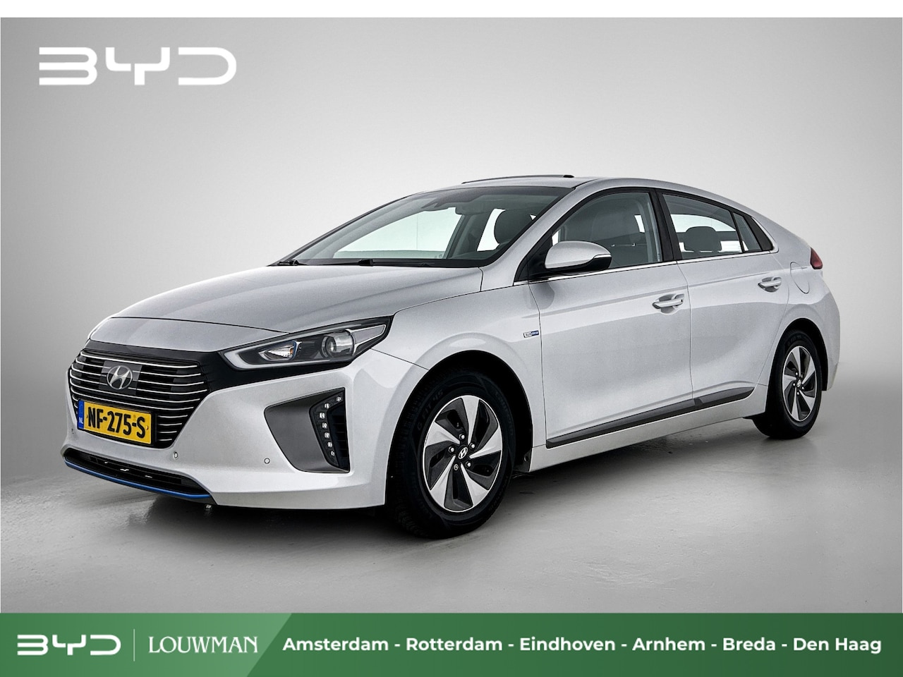 Hyundai IONIQ - 1.6 GDi Premium | Origineel NL | Leder | Elektrische stoelen | Infinty Audio | - AutoWereld.nl