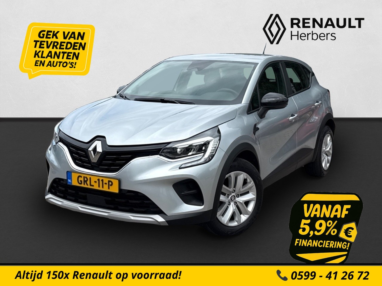 Renault Captur - 1.0 TCe 90 evolution CRUISE / PDC / STOELVERW. - AutoWereld.nl