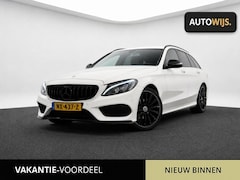 Mercedes-Benz C-klasse Estate - 220 CDI Prestige|AMG LINE|TREKHAAK|AUT|170PK|BURMESTER