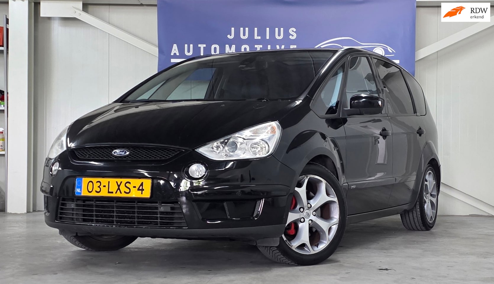 Ford S-Max - 2.5T 7P Pano Trekhaak Xenon Clima 5Cilinder Garantie! - AutoWereld.nl