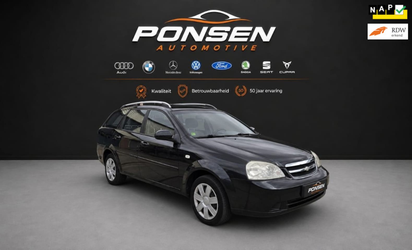 Chevrolet Nubira Station Wagon - 1.6-16V Spirit Limited Edition met g3 - AutoWereld.nl