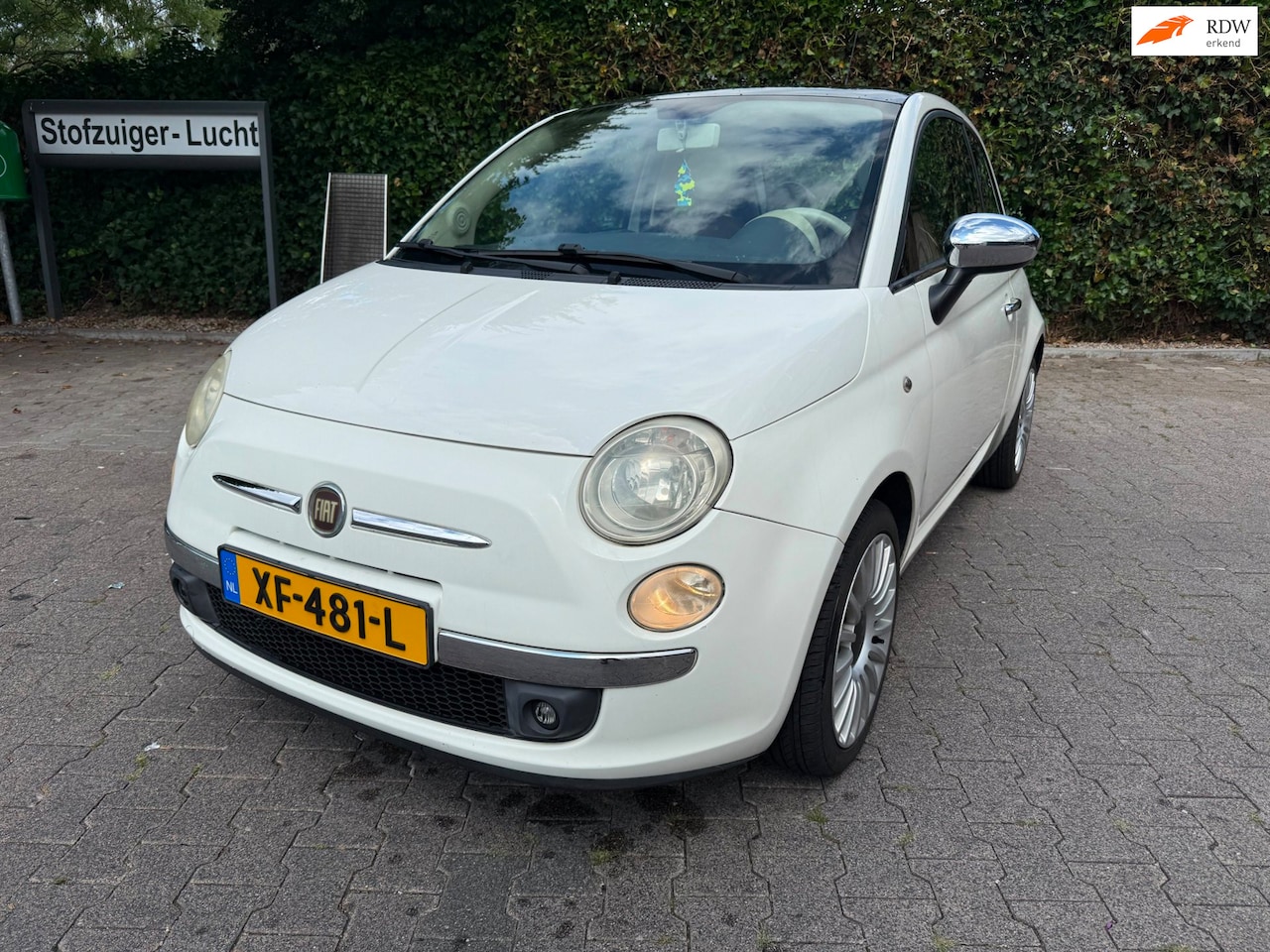 Fiat 500 - 1.2 Naked Airco/Pano/Leer - AutoWereld.nl