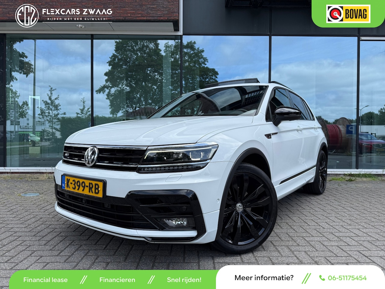 Volkswagen Tiguan - 1.5 TSI ACT Highline Business R - Pano/Schuifdak- Leder - Navi - Afn.Trekhaak - Virt.Cockp - AutoWereld.nl