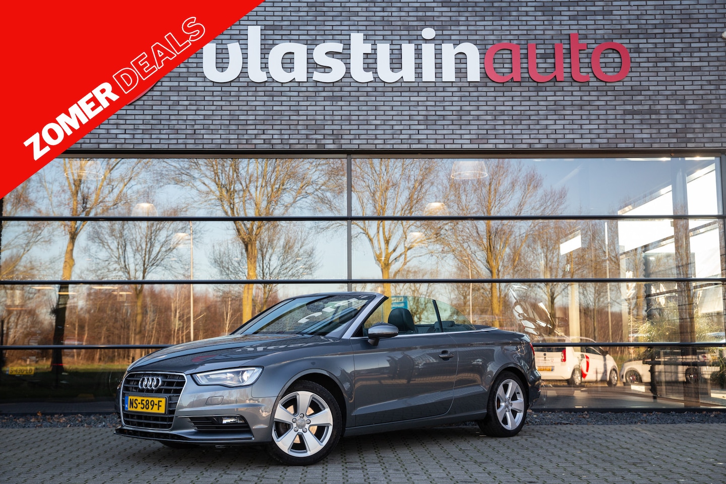 Audi A3 Cabriolet - 1.4 TFSI Ambition Sport Edition Open Days 1.4 TFSI Ambition Sport Edition Open Days , Cruise control, Navigatie, Stoelverwarming, - AutoWereld.nl