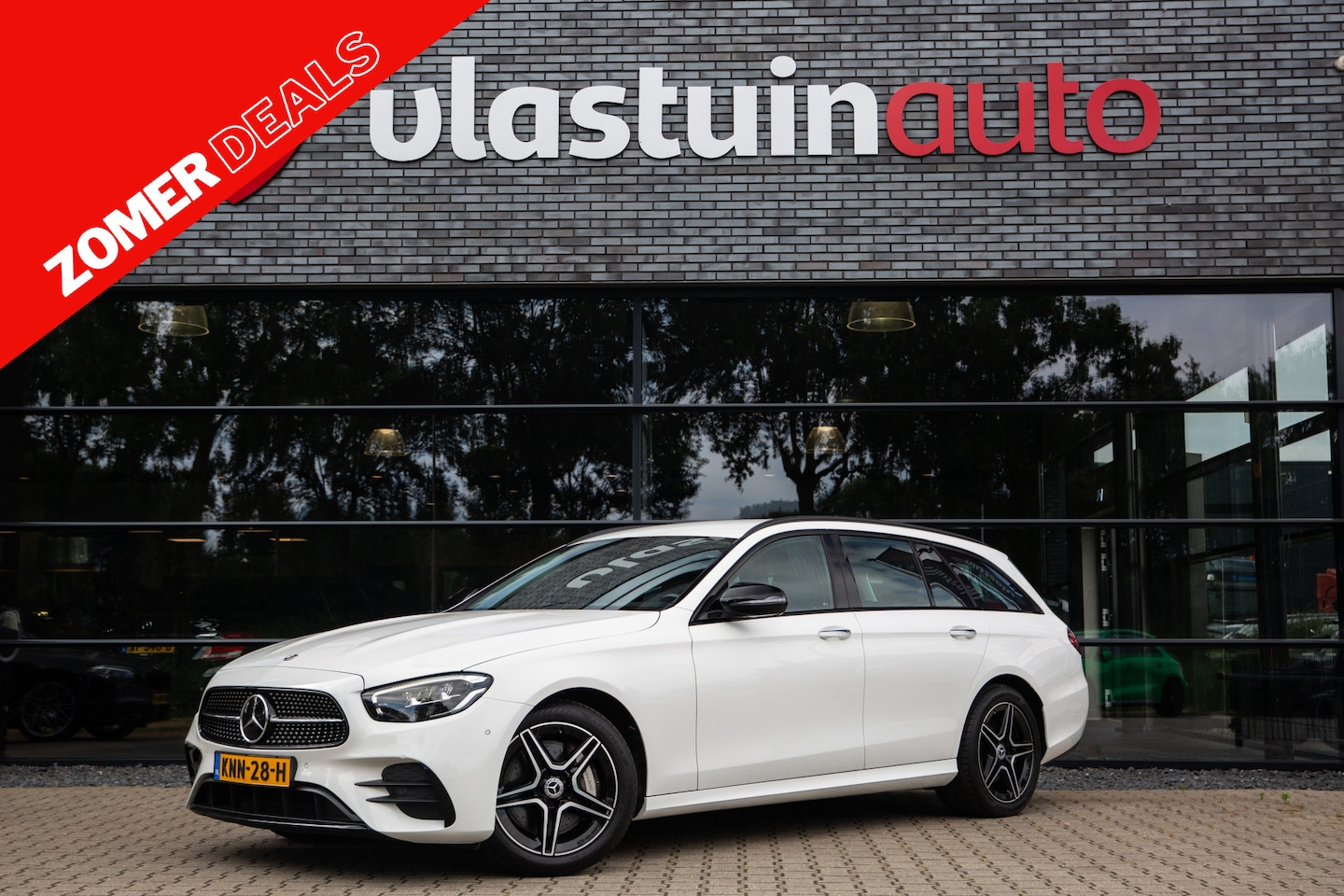 Mercedes-Benz E-klasse Estate - 300 e AMG Line 300 e AMG Line , Adap. Cruise, HUD, Sfeerverlichting, - AutoWereld.nl