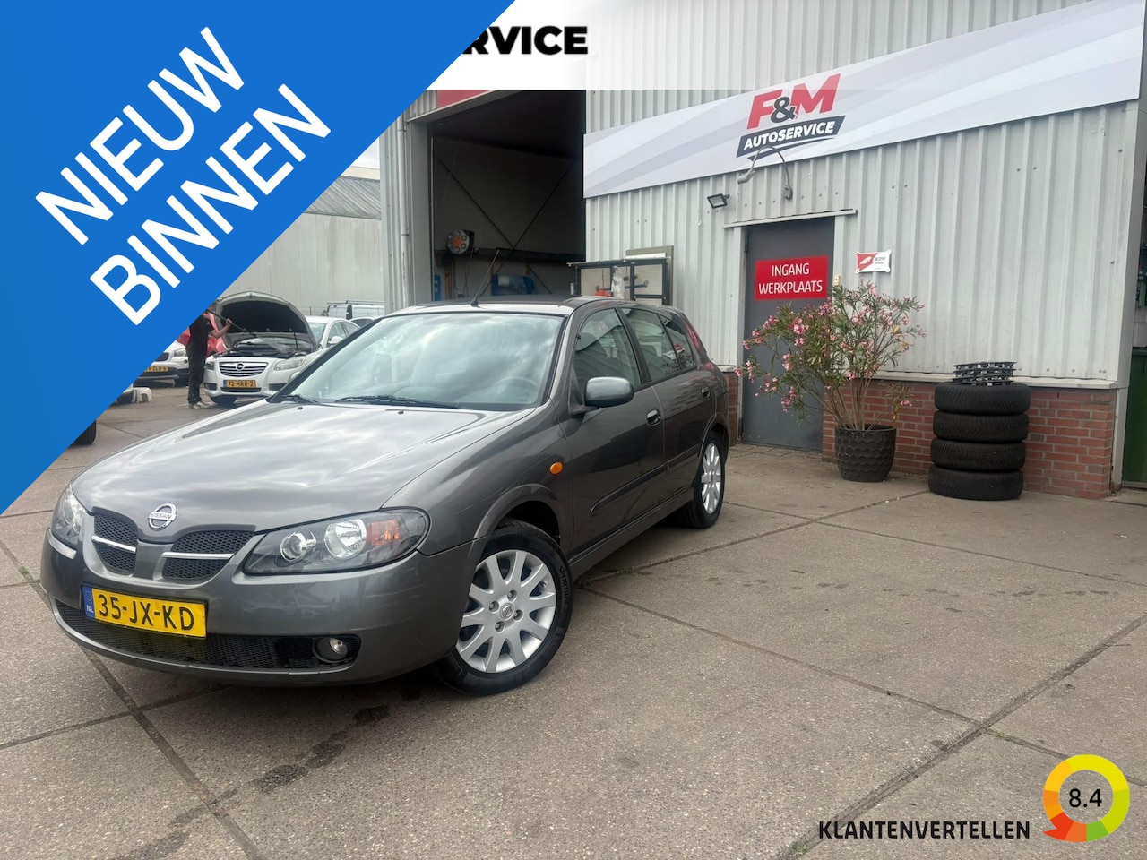 Nissan Almera - 1.8 Tekna Airco, radio, trekhaak - AutoWereld.nl