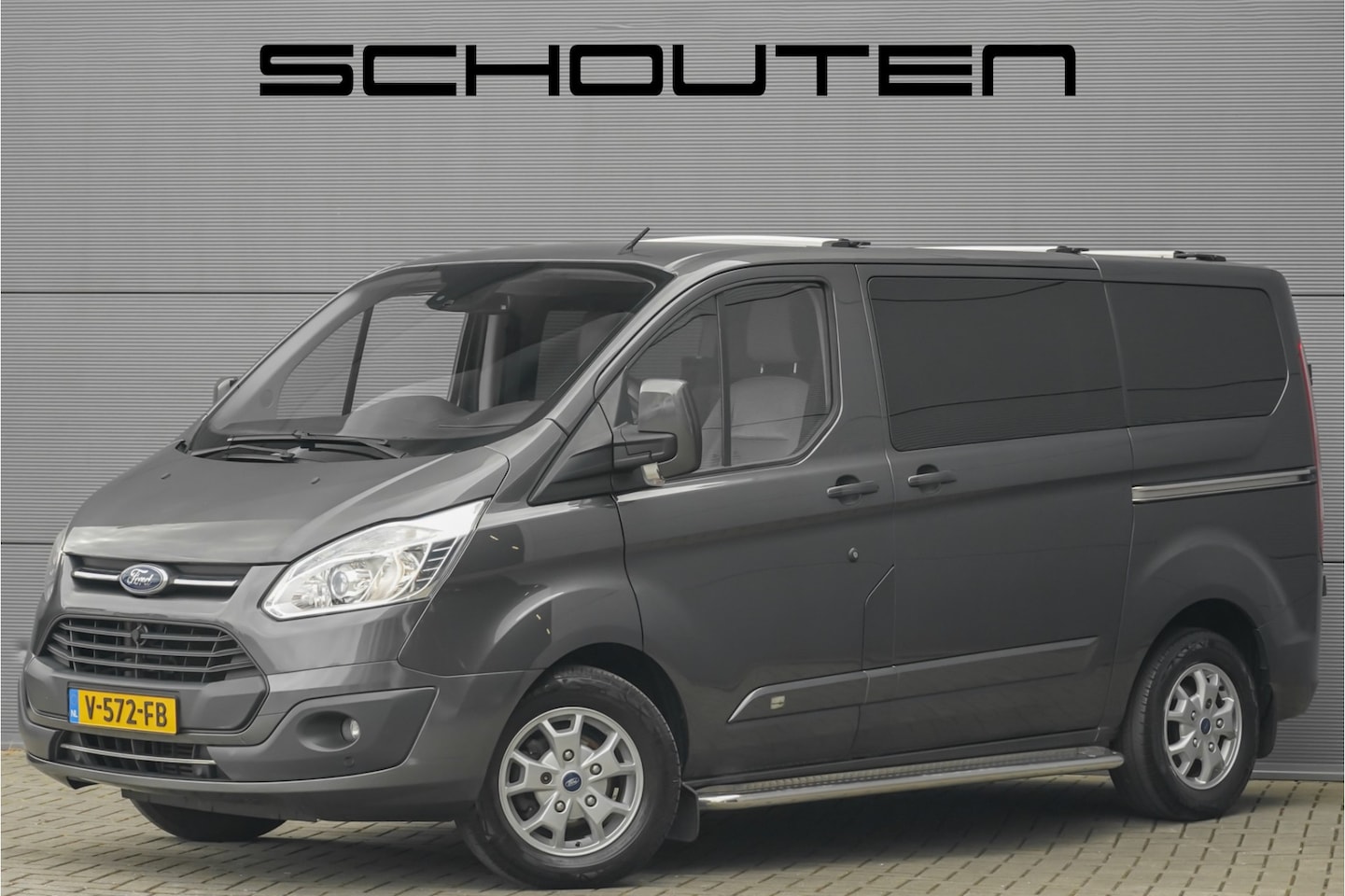 Ford Transit Custom - 270 2.0 TDCI Limited DC 2x Schuifdeur Marge Trekhaak Camera 16" - AutoWereld.nl