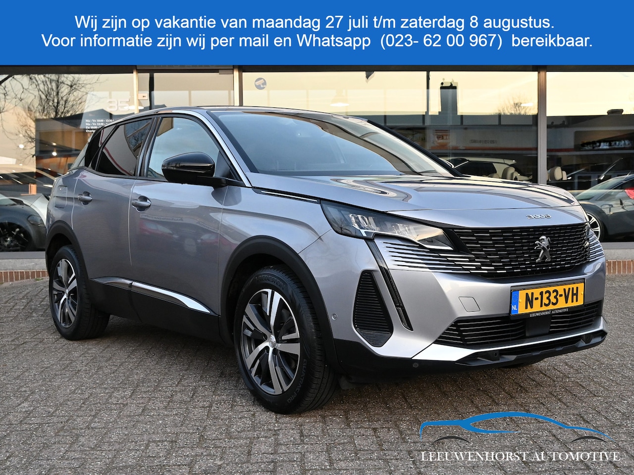 Peugeot 3008 - 1.2 PureTech Allure Pack Business 1.2 PureTech Allure Pack Business, AUTOMAAT, Apple Carplay, half leer, 360° camera, digit. - AutoWereld.nl