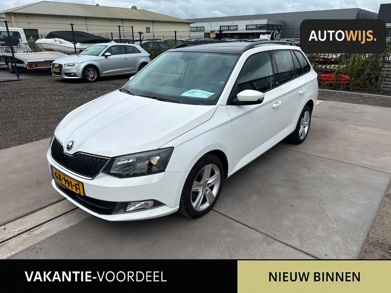 Skoda Fabia Combi - 1.2 TSI Edition|AUT|PANO|TREKHAAK|CLIMA|XENON|VOL! - AutoWereld.nl