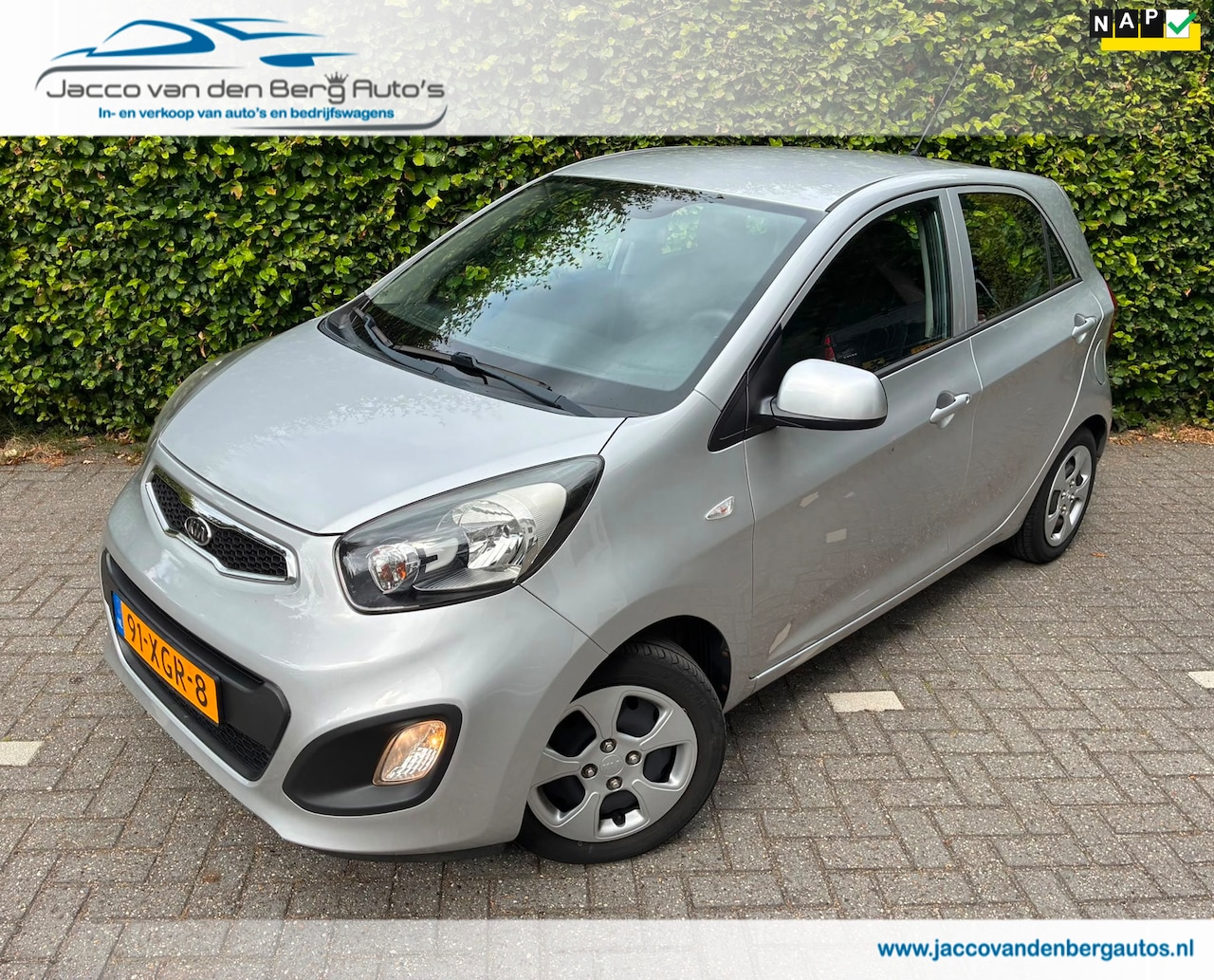 Kia Picanto - 1.2i CVVT I Airco I Elektrisch Pakket - AutoWereld.nl