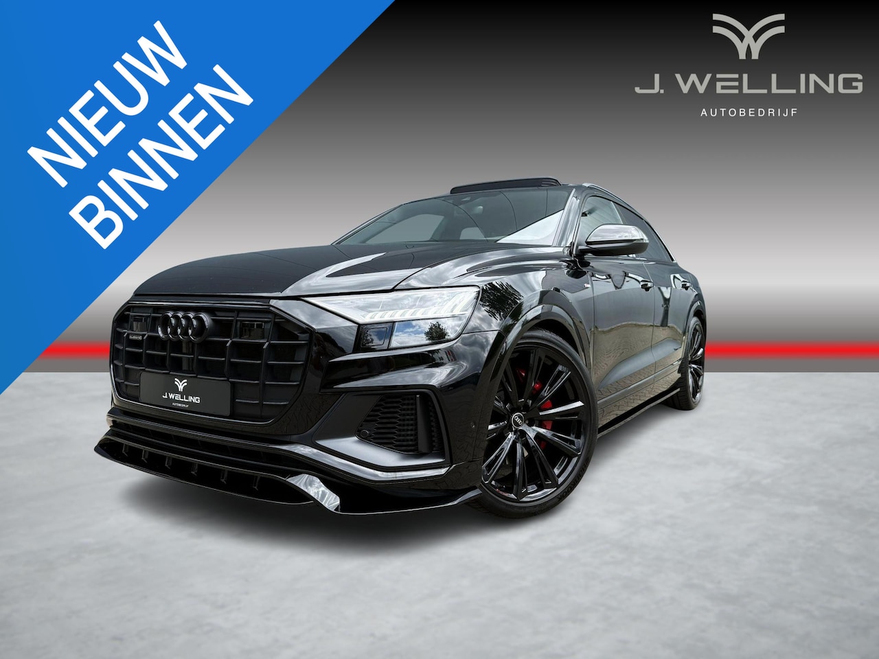 Audi Q8 - 55 TFSI e quattro pano tr.hk Matrix B&O - AutoWereld.nl