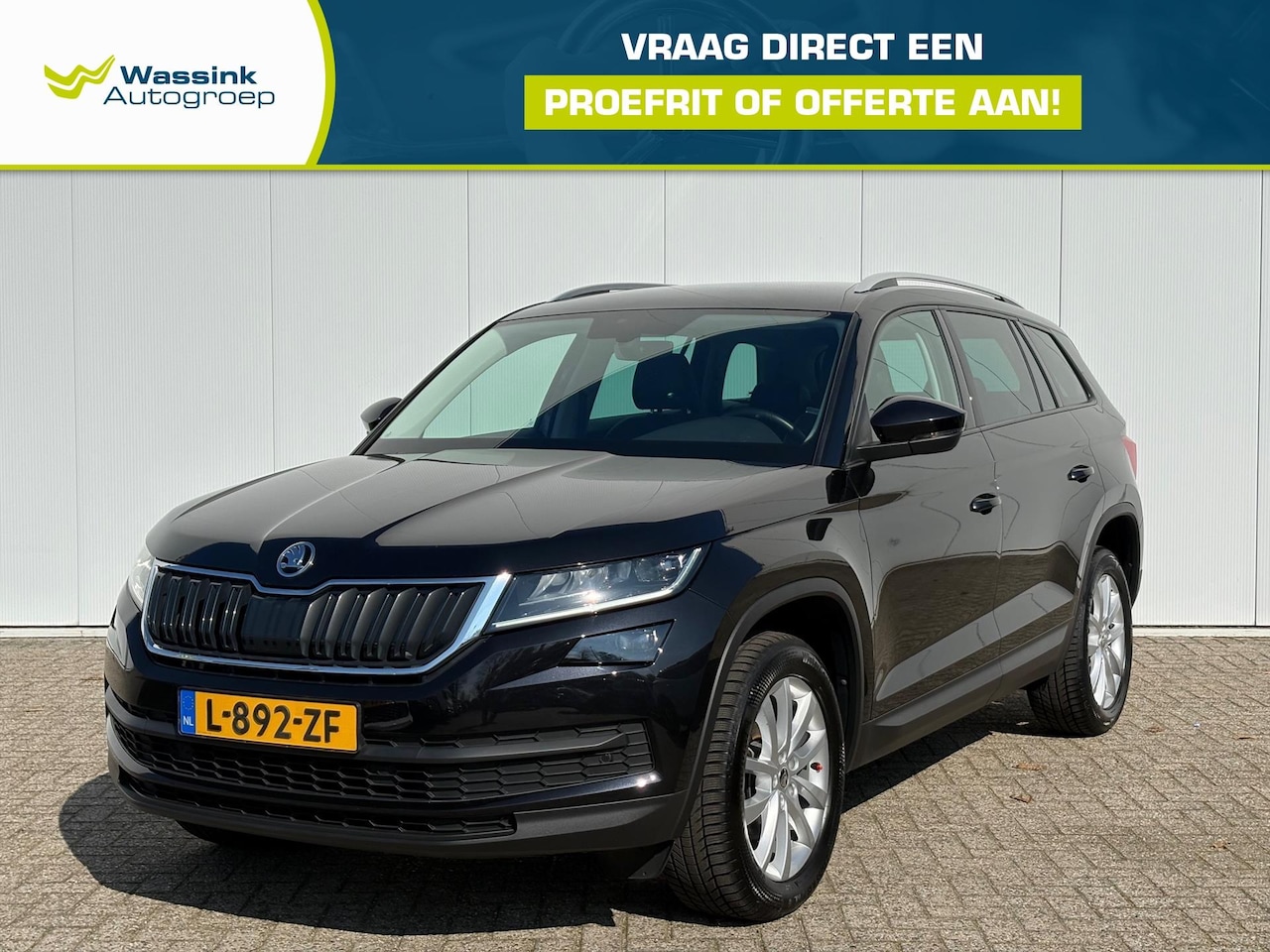 Skoda Kodiaq - 1.5 TSI 150pk Automaat Business Edition | Climate control | Navigatie | Camera | NL-auto - AutoWereld.nl