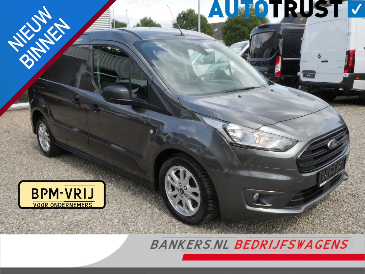 Ford Transit Connect - 1.5 TDCi 100PK L2 Automaat Airco - AutoWereld.nl