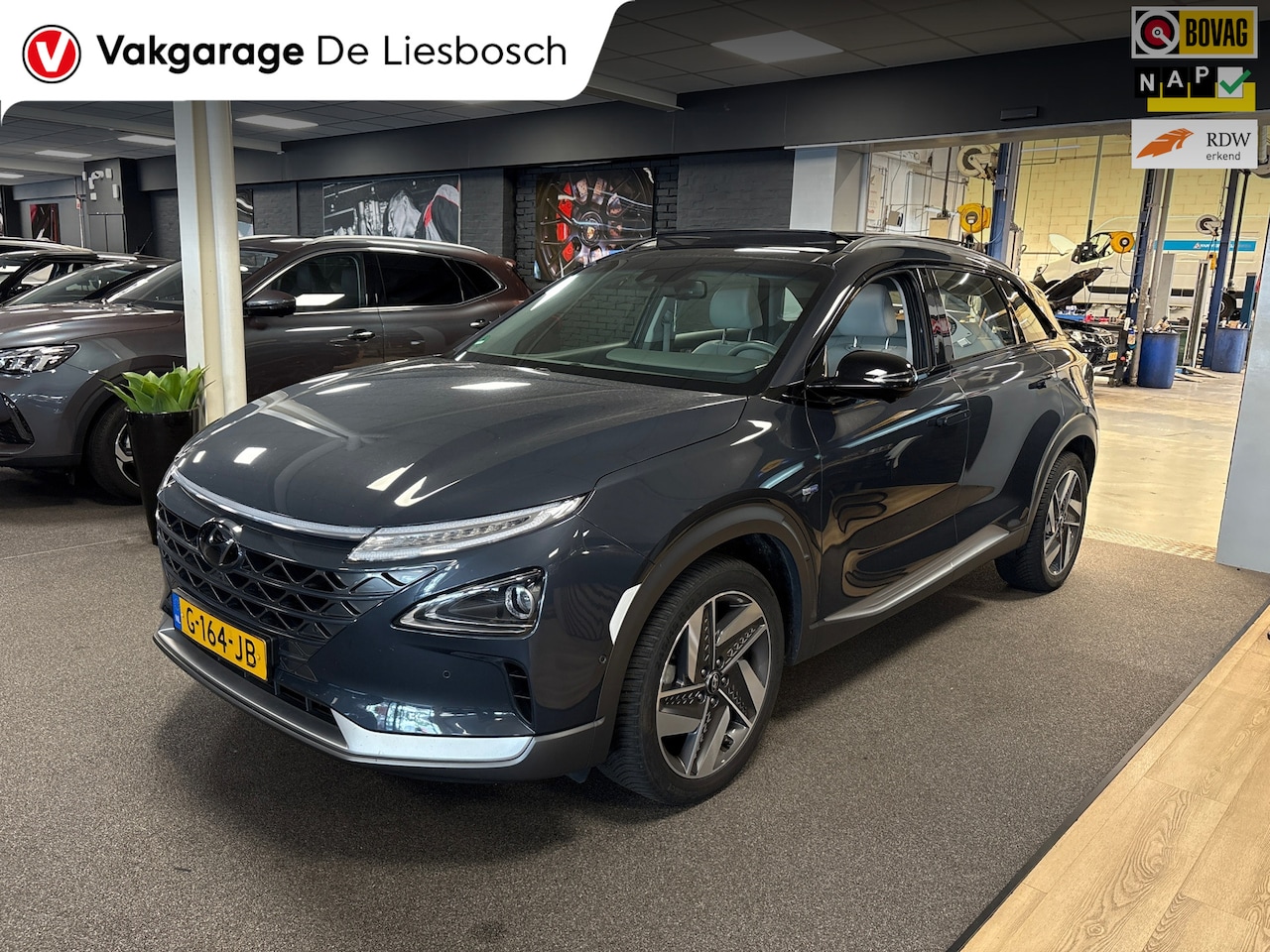 Hyundai NEXO - FCEV Plus Pack FCEV Plus Pack,pano/leer/camera/steol koeling verwarming vol opties - AutoWereld.nl