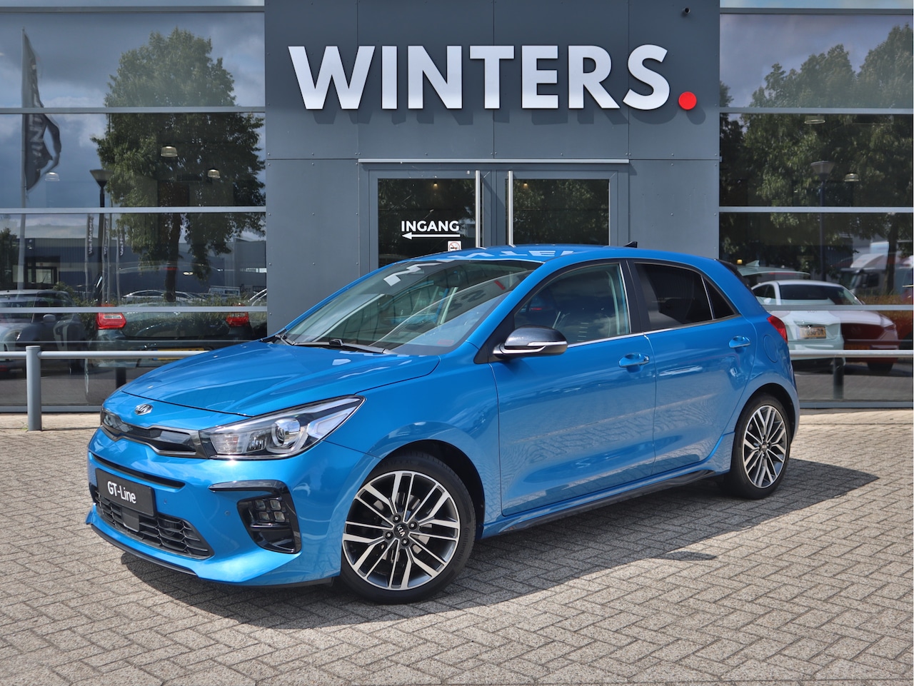 Kia Rio - 1.0 T-GDi MHEV GT-Line 120pk Navigatie | Camera | LED | Stoelverwarming | 17 inch LMV | to - AutoWereld.nl