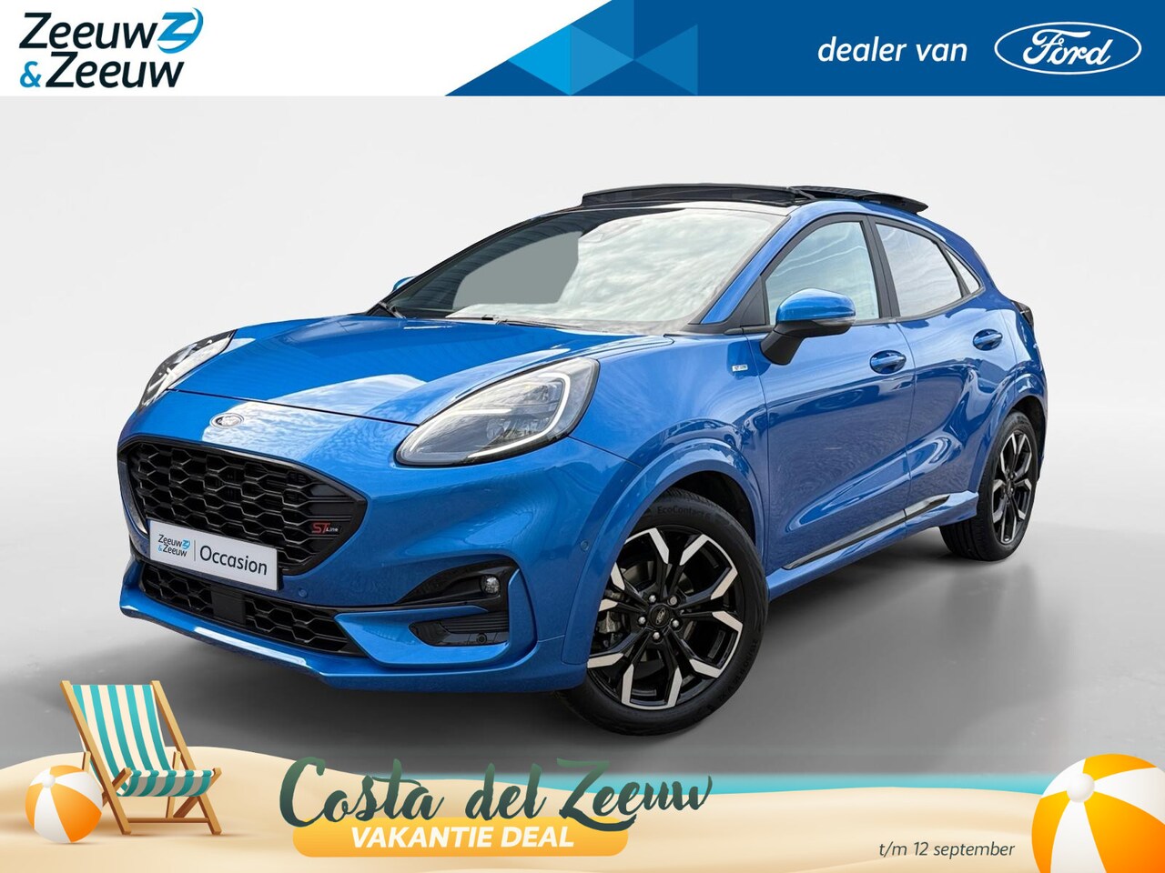 Ford Puma - 1.0 EcoBoost Hybrid ST-Line X | Driver Assistance Pack | Winter Pack | Panoramadak | B&O A - AutoWereld.nl