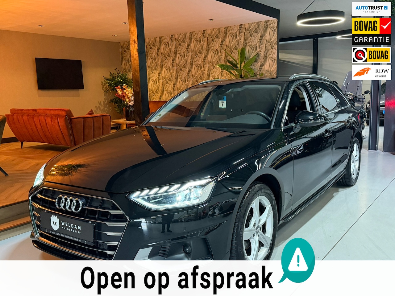 Audi A4 Avant - 40 TFSI 190pk Mild-Hybrid|Matrix LED|Keyless|StoelVW|Adaptieve Cruise|Elek. Achterklep|Rij - AutoWereld.nl