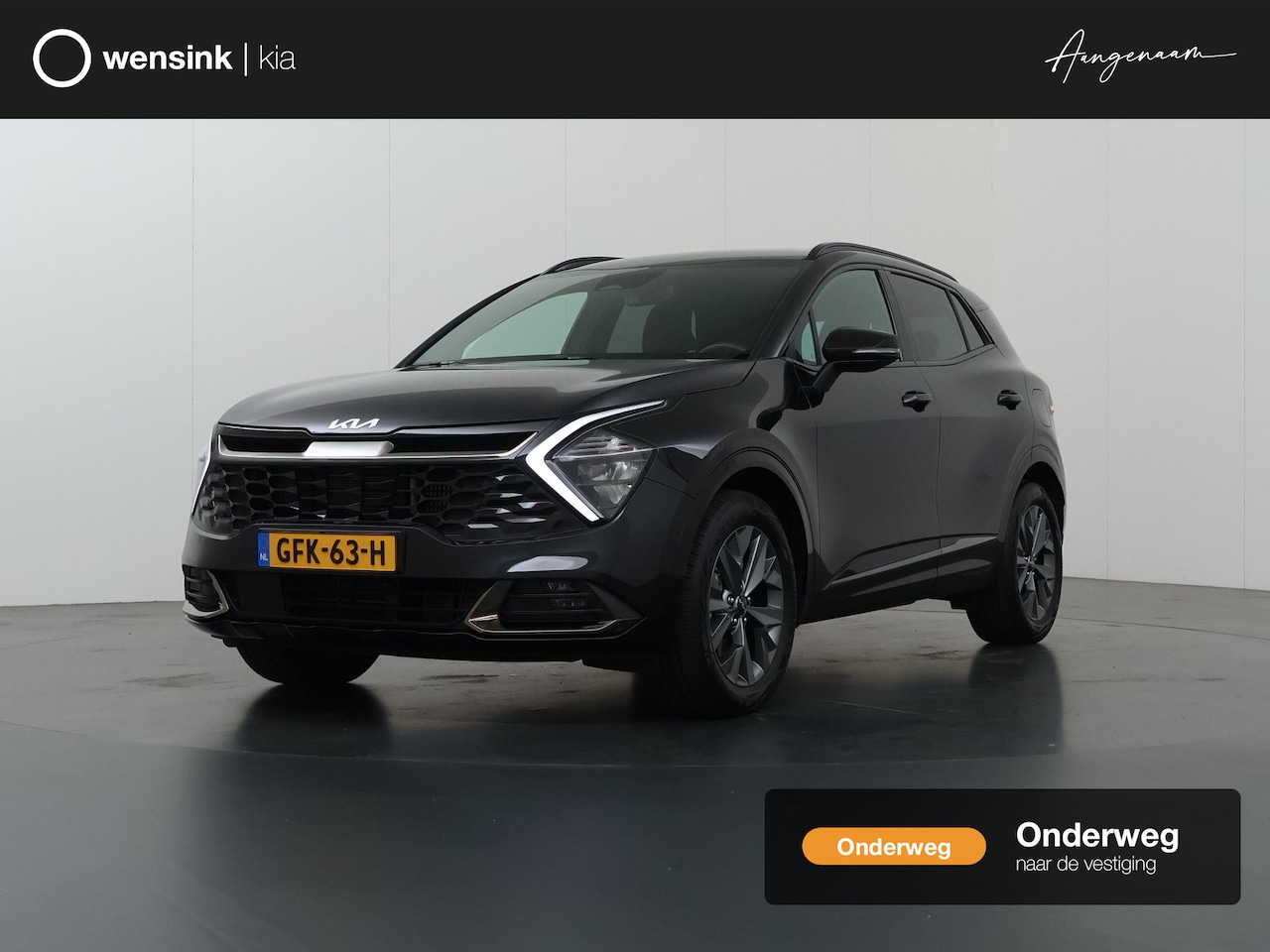 Kia Sportage - 1.6 T-GDi Hybrid Dark Edition | Lederen Bekleding | Elektrisch verstelbare voorstoelen | S - AutoWereld.nl
