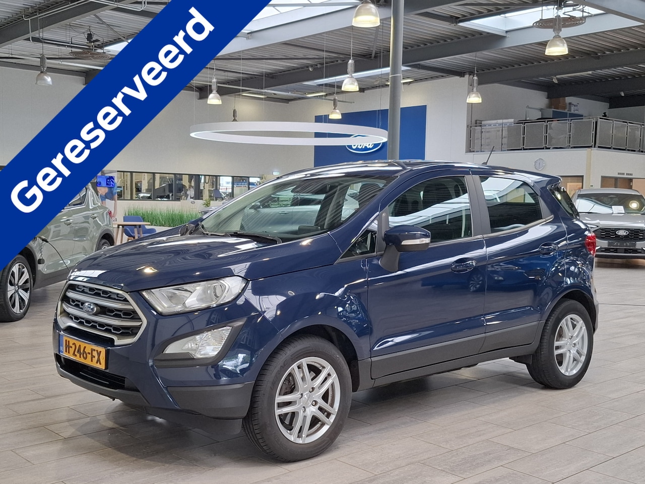 Ford EcoSport - EcoBoost 100 pk Connected | Trekhaak | Airco | Cruise | parkeersens. | Apple Carplay | 100 - AutoWereld.nl