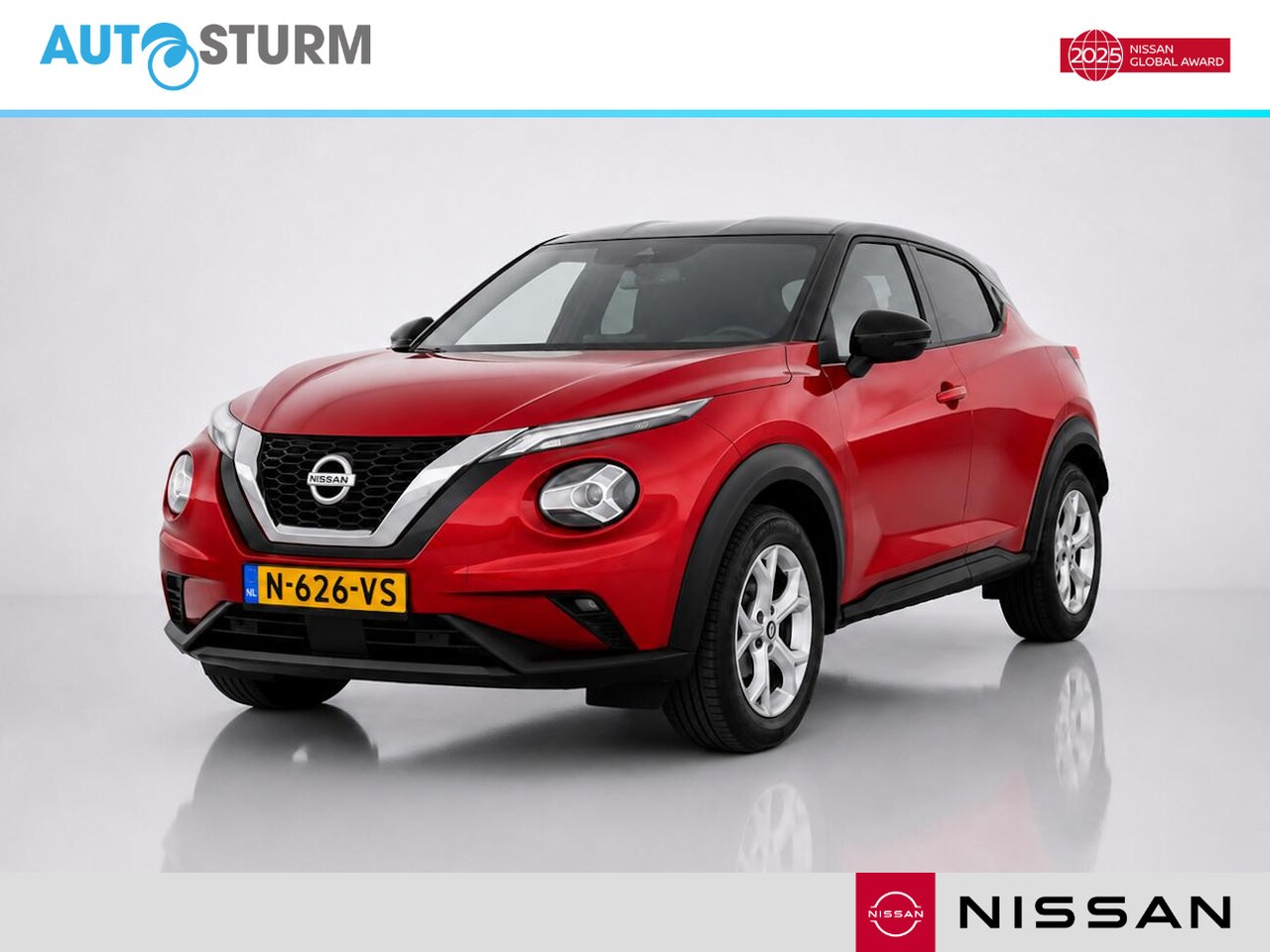 Nissan Juke - 1.0 DIG-T Tekna Automaat Cold + Sound Pack incl. Trekhaak Afneembaar! - AutoWereld.nl