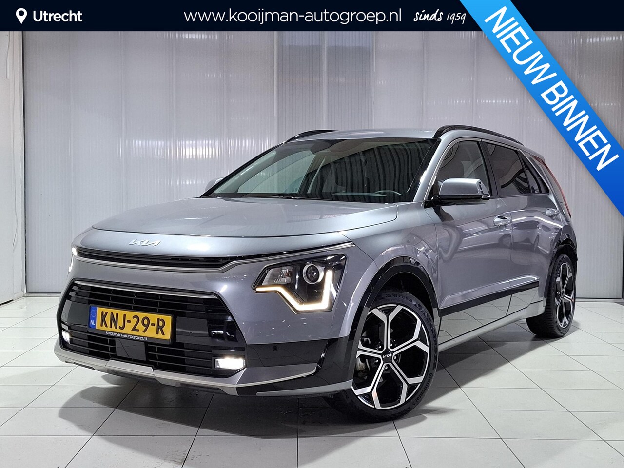 Kia Niro - 1.6 GDi Hybrid DynamicLine 18"LM velgen, 10 jaar garantie*, Nieuwe model, Super Luxe ! - AutoWereld.nl