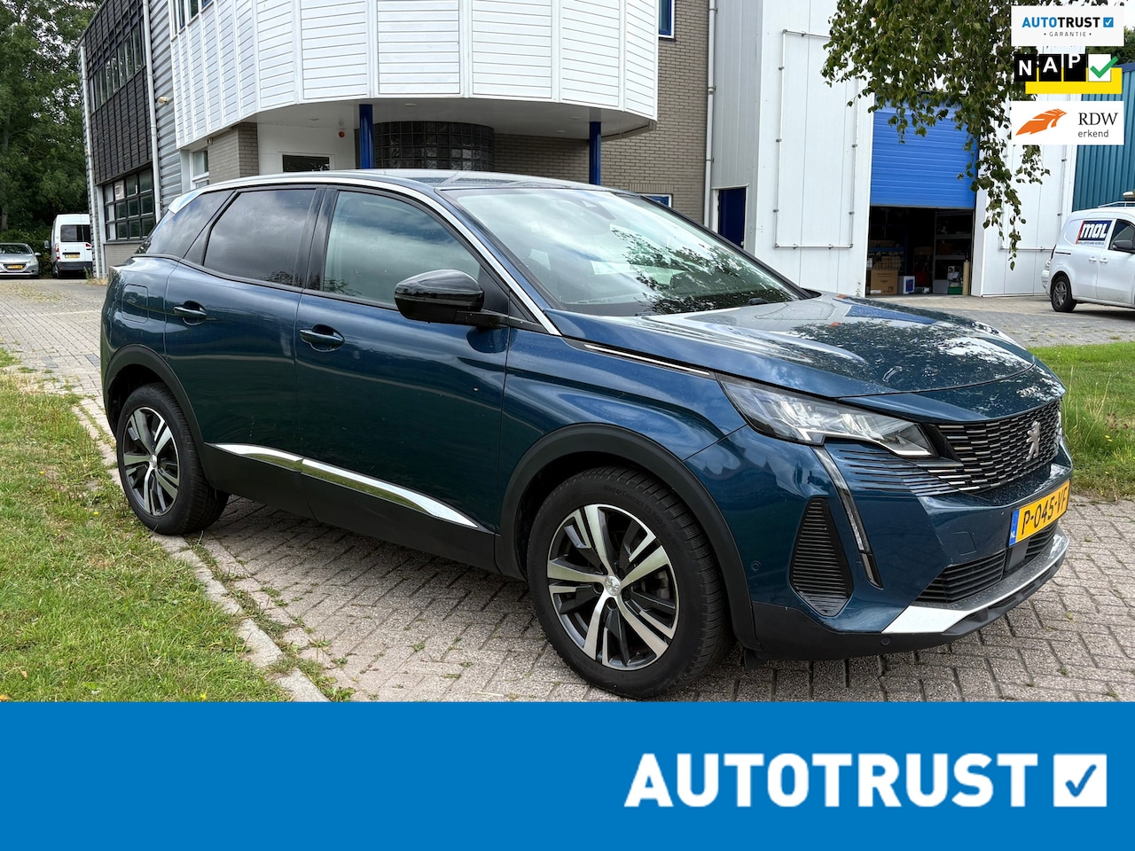 Peugeot 3008 - 1.2 PureTech Allure/3D virtual/ECC/Navi/NL/Nap/Keyless - AutoWereld.nl