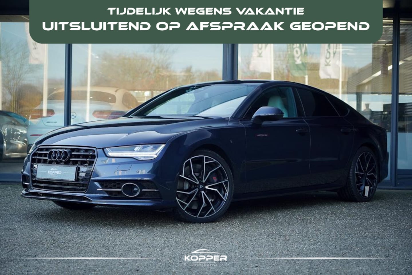 Audi A7 Sportback - 4.0 TFSI S7 quattro Pro Line Plus / Luchtvering / RS Stoelen - AutoWereld.nl
