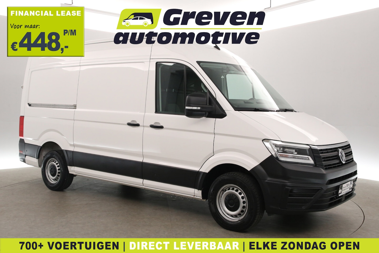 Volkswagen Crafter - 2.0 TDI L3H3 140PK | Automaat | Airco | Cruise | Camera | Carplay | LED | Navi | Parkeerse - AutoWereld.nl