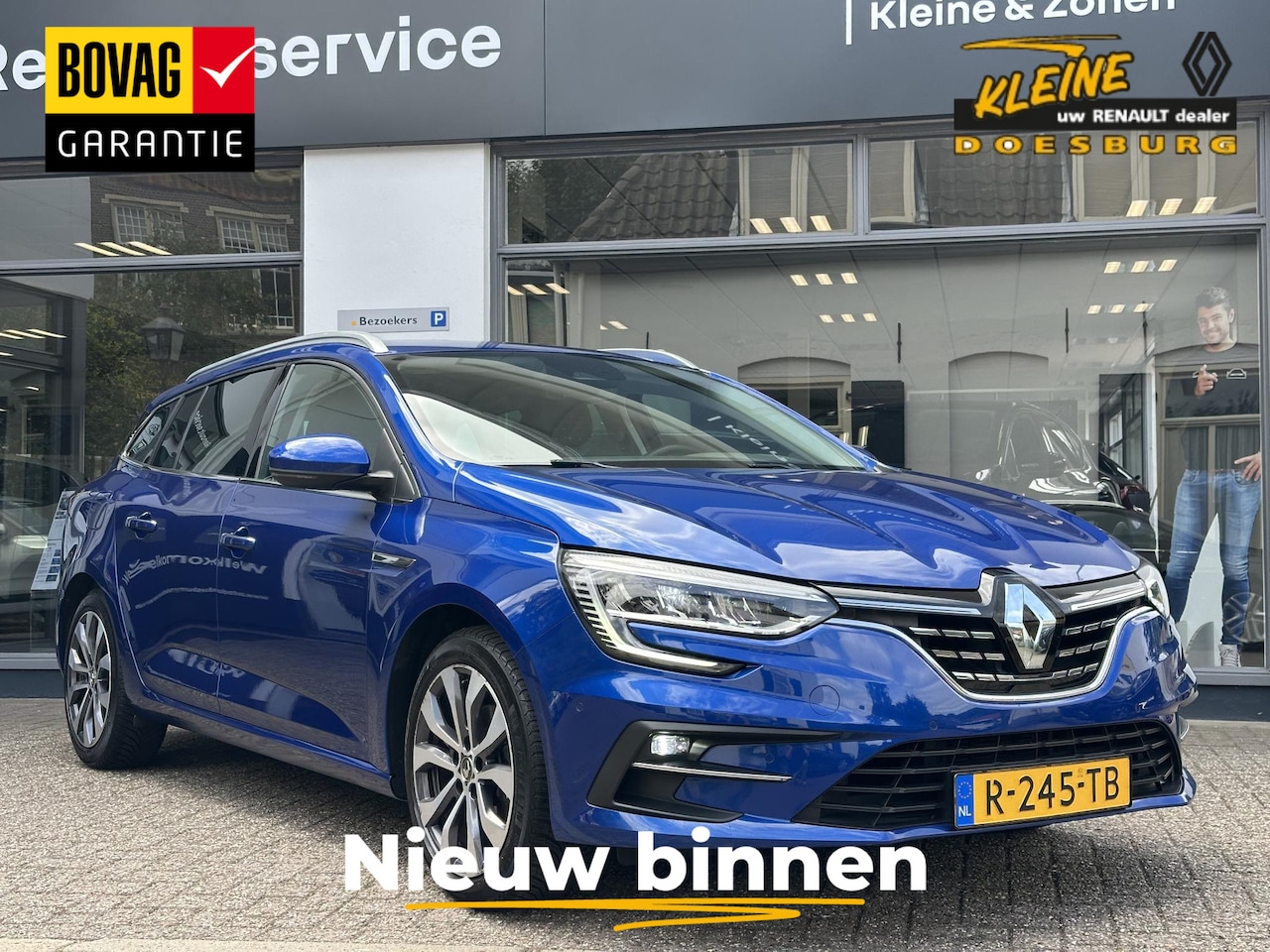 Renault Mégane Estate - IV 1.3 TCe 140 Techno | Dealeronderhouden | Trekhaak | Prachtige kleur bleu iron | Pack Pa - AutoWereld.nl